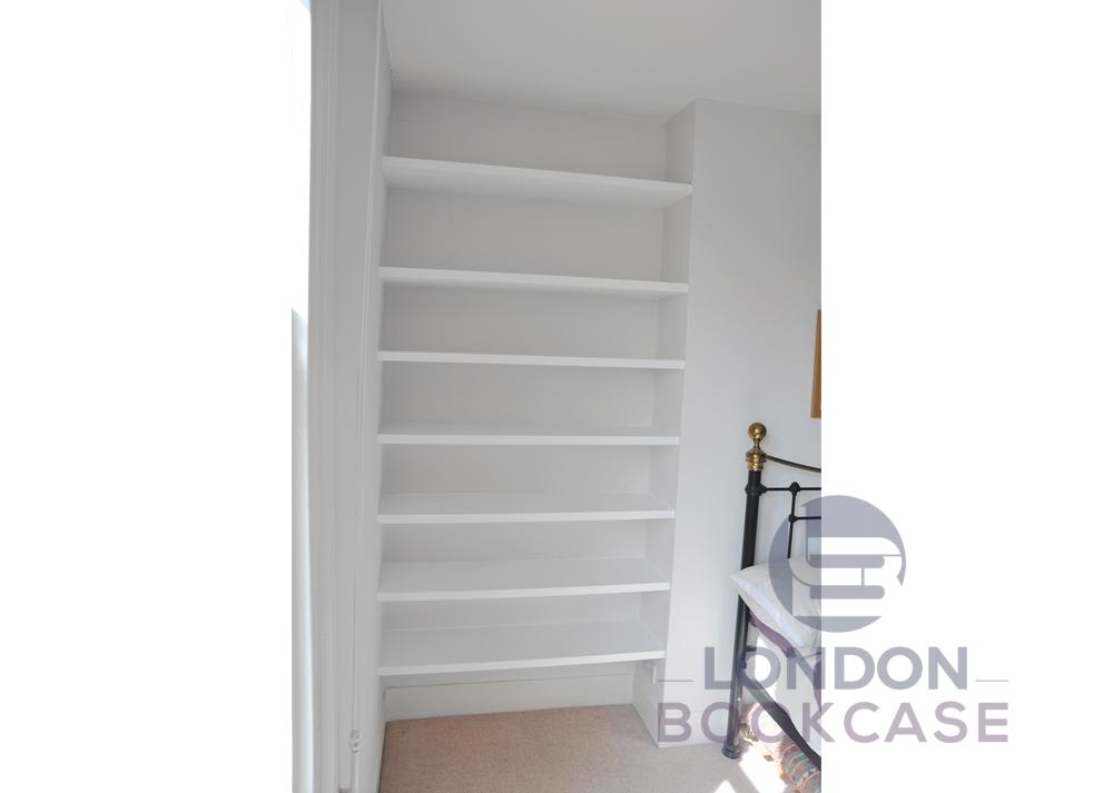 alcove shelves for bedroom
